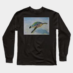 Green Sea Turtle Long Sleeve T-Shirt